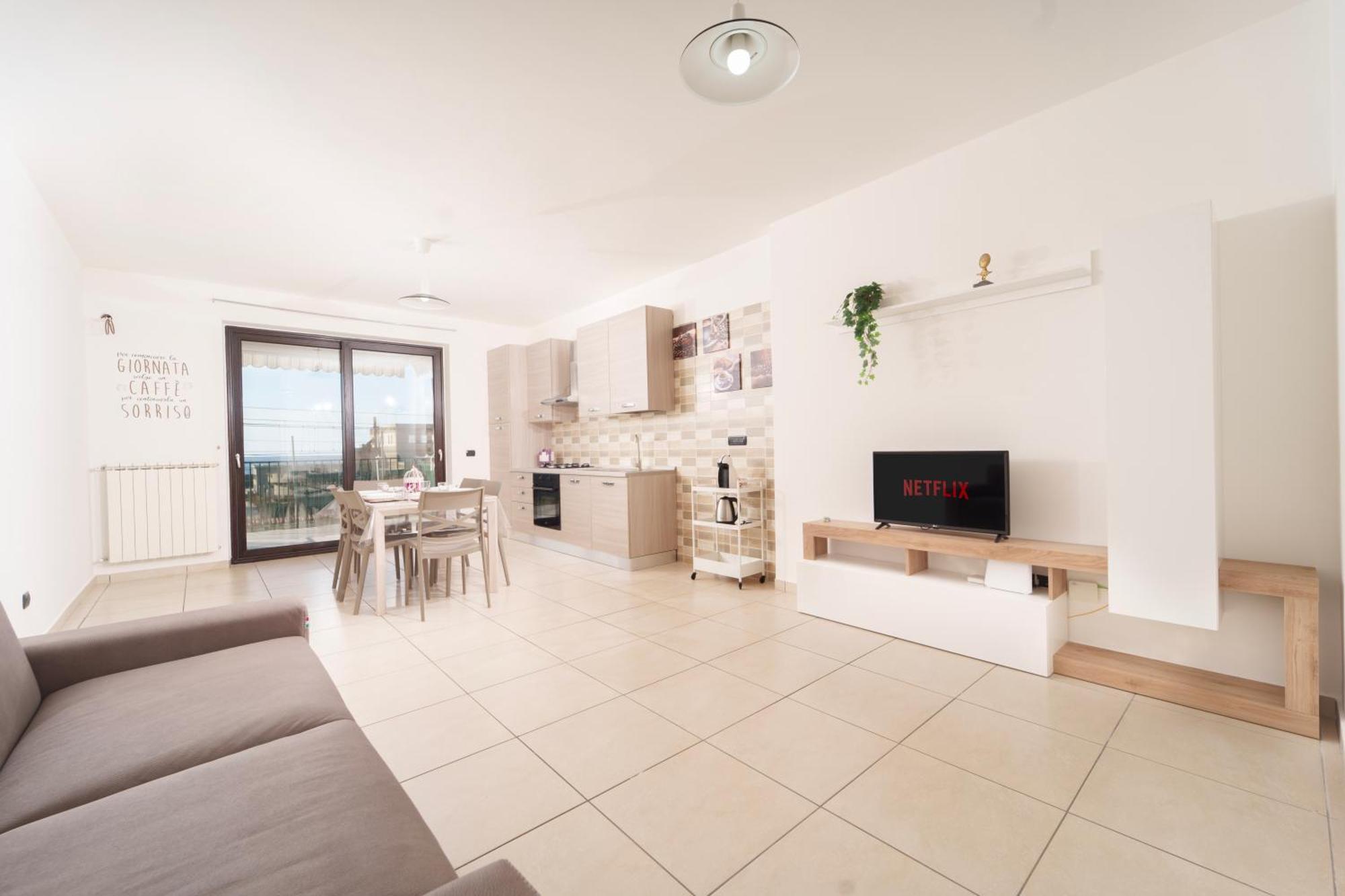Ferienwohnung Oasi Con Vista Mare Con Parcheggio Gratuito Neapel Exterior foto